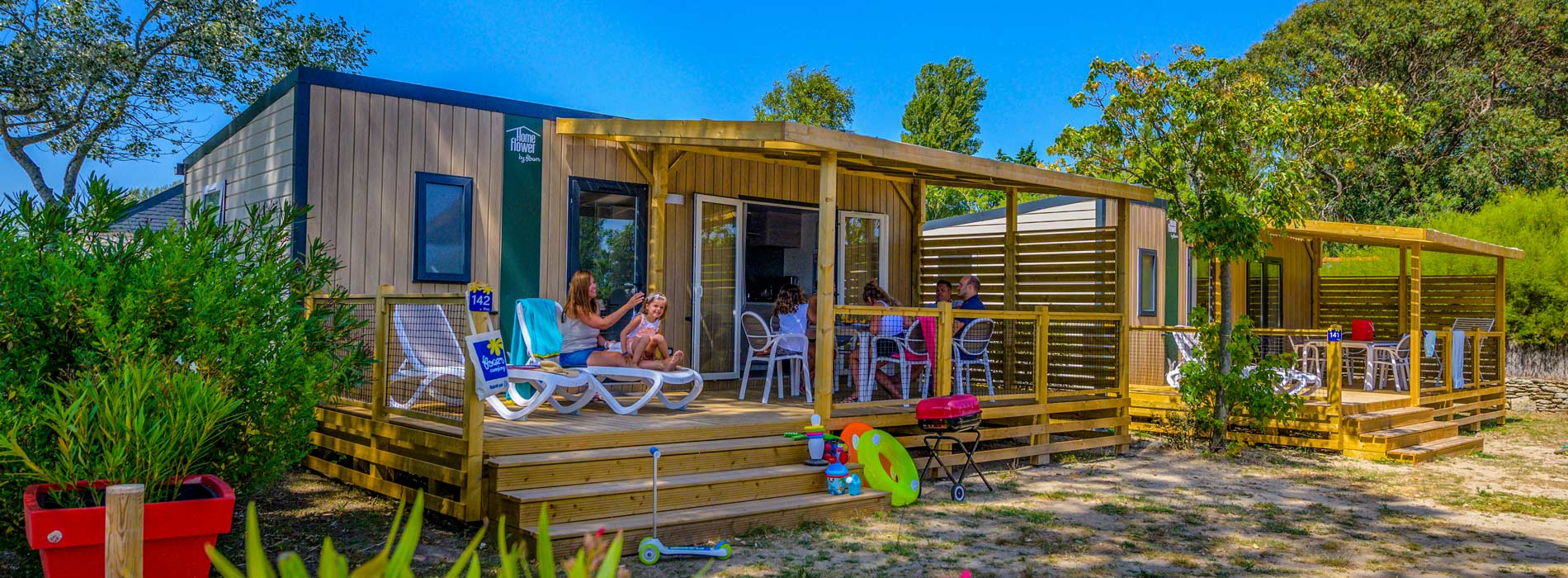 camping location mobil home carnac